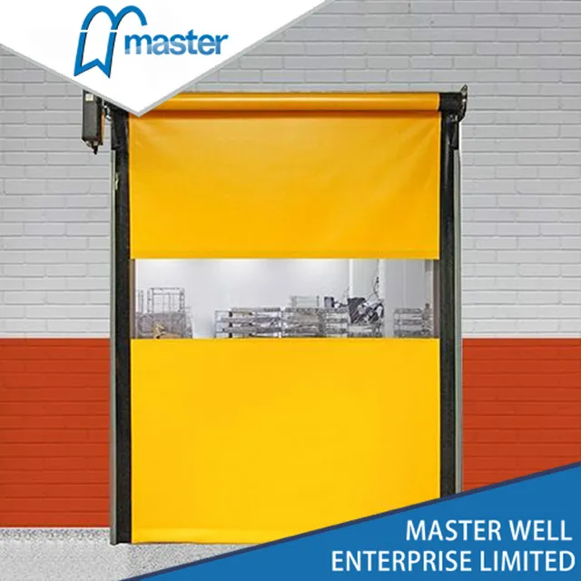 Automatic Industrial High Speed Plastic Zipper Door