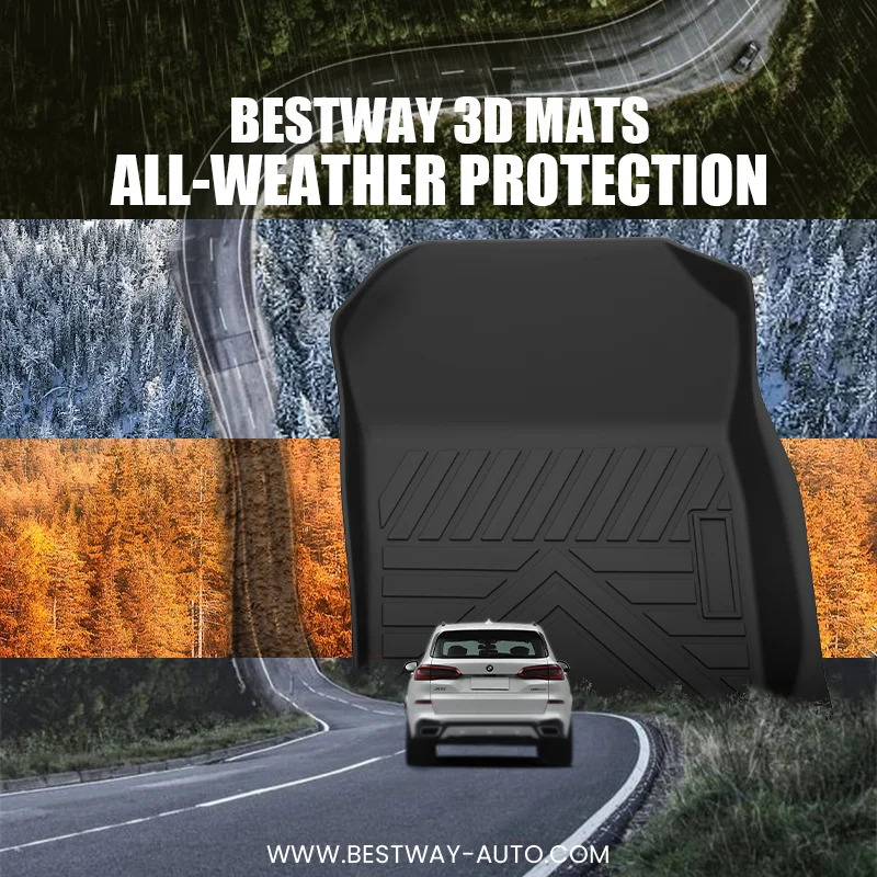 Best Custom Non-slip Waterproof Protective Mat TPE Full Set Trunk Frunk Floor Foot Mat For HONDA ACCORD