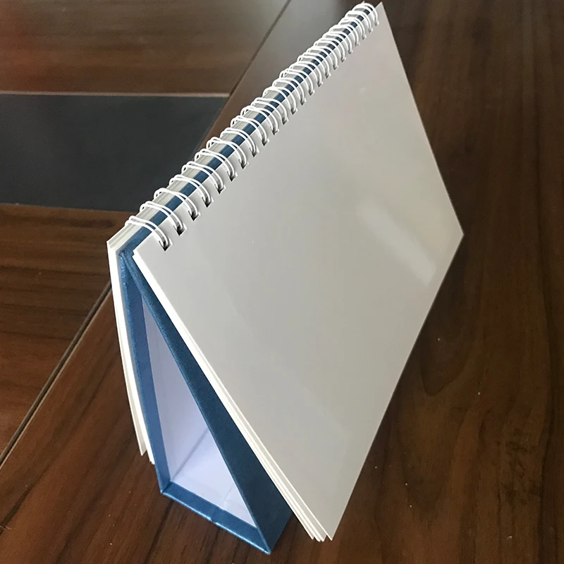 8inch Red Yellow Blue Sample Available ,2020 Sublimation Blank Paper Calendar  For  Customize Printing