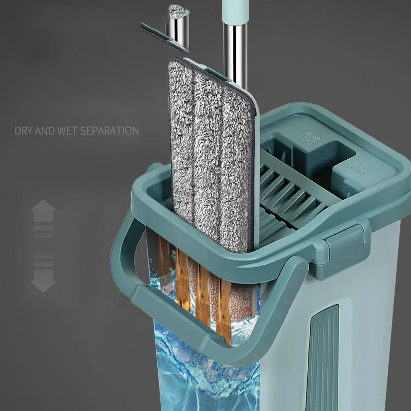 Mop Slim Spare Easy Mope Import Portable Set Spin Mops Cleaning Magic Cleanroom 360 Head Round Floor Flat