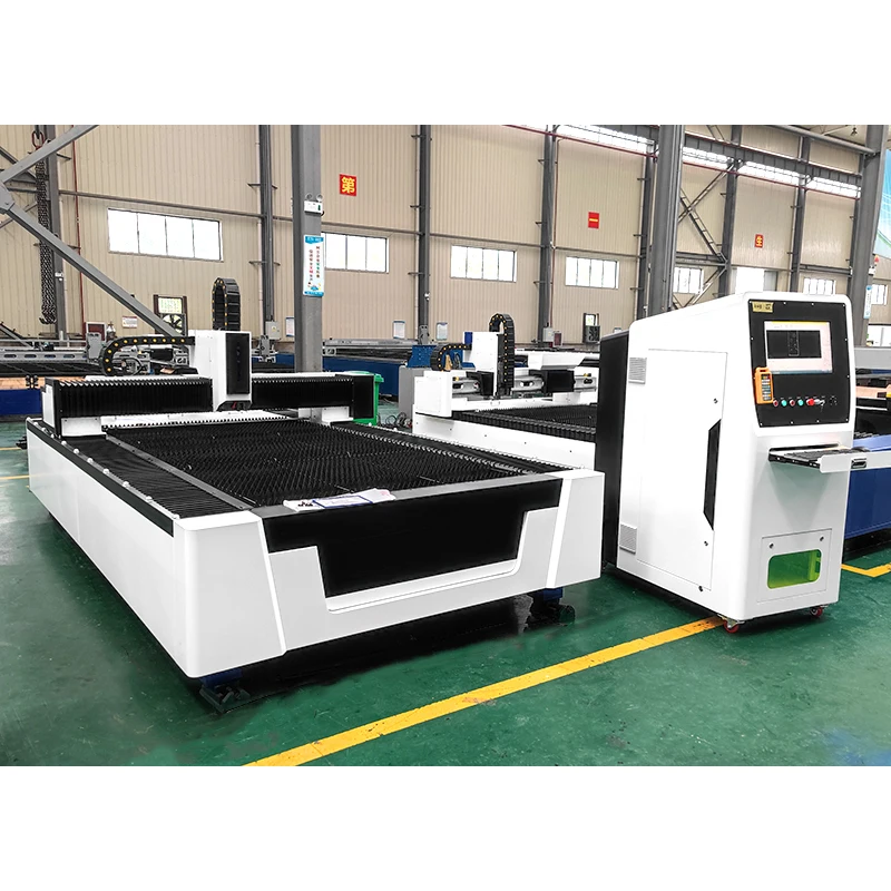 Open Type 1500*3000mm Metal Laser Cutting Machine With Raycus Ipg Reci Laser Source