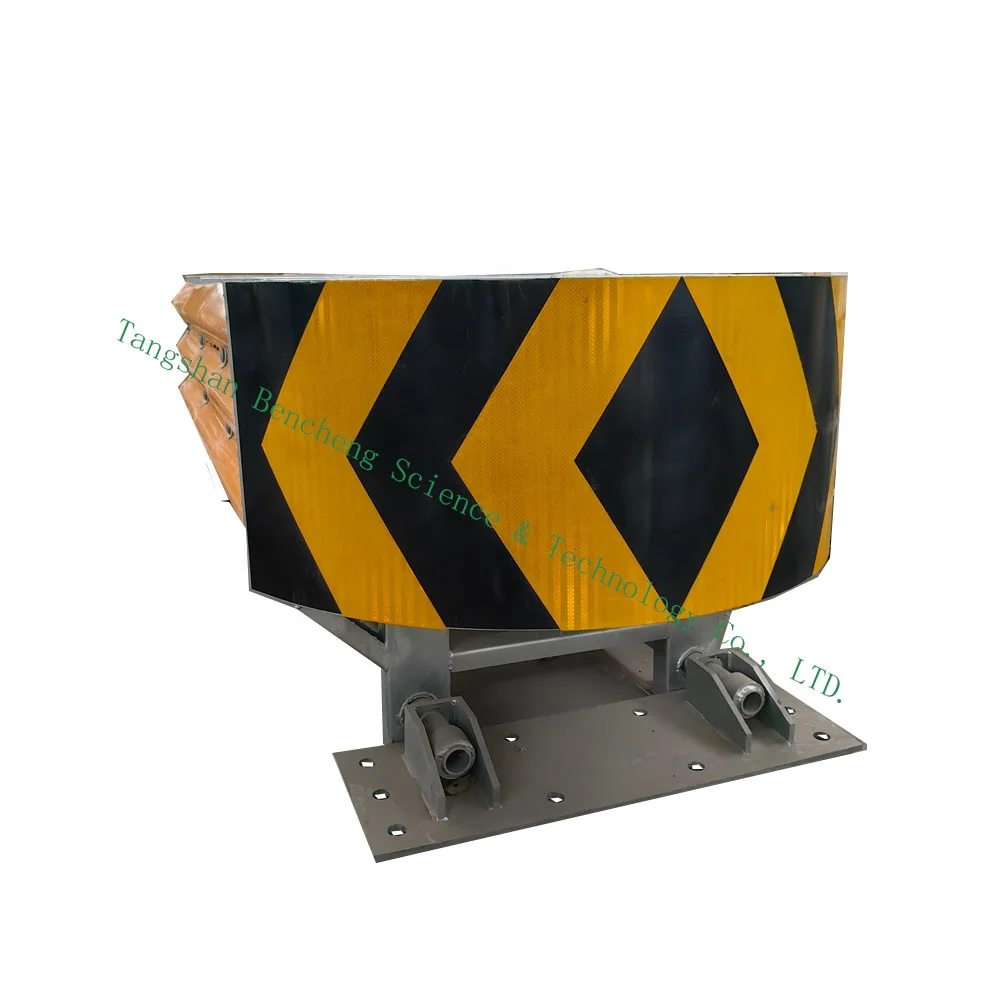Hot Dippe Galvanized crash cushion for Highway Safety Crash Cushion Barrier