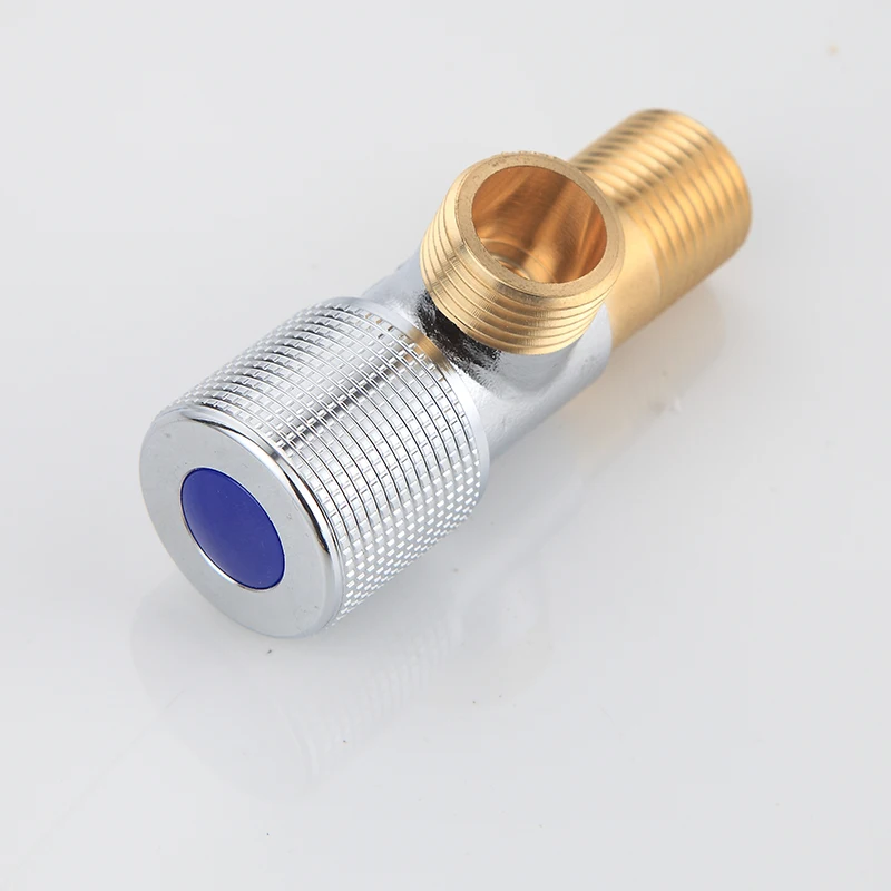brass angle valve Cold Hot Water Stop High Quality Material Durable Bathroom Basin Faucet angle valve