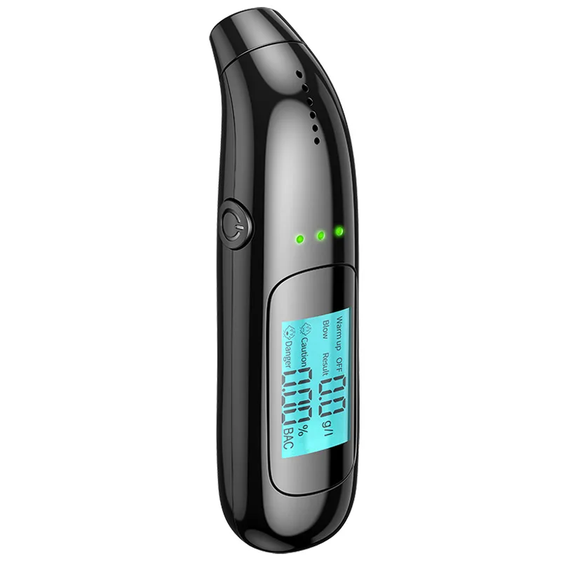 Usb Rechargeable Handheld Breath Digital Alcohol Tester Alcohol Breathalyzer Breath LCD Tester Alcohol Tester