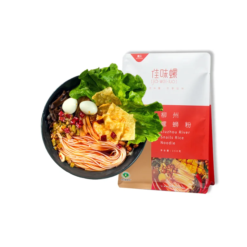 Shanyuan luosifen Chinese food delicious spicy noodle standing up Big Bag 350g rice noodles