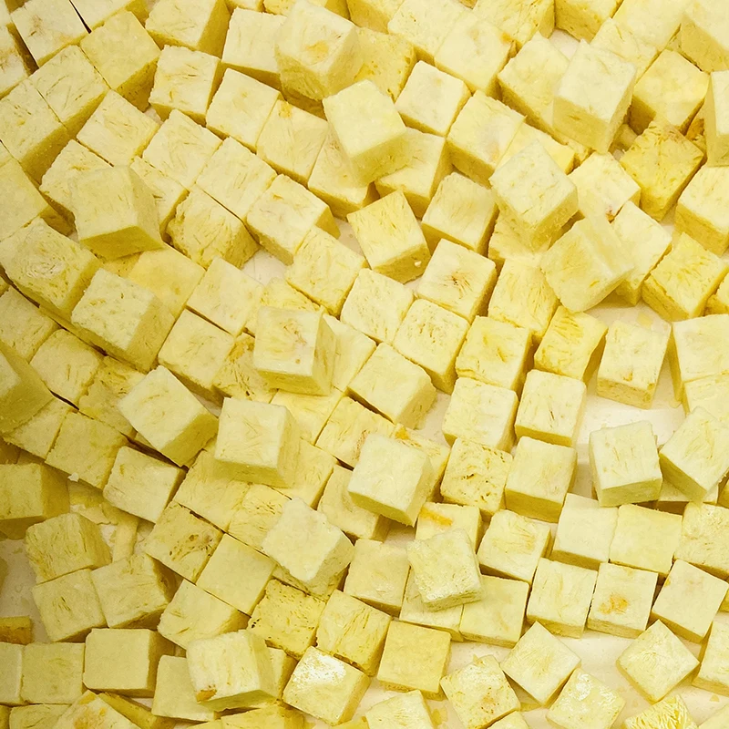 FD Strawberry yogurt Freeze Dried Yogurt with Fruit cube Strawberry Blueberry Peach