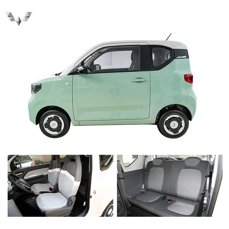 Wuling Hongguang MINI EV 2022 4 Seats 0KM Secondhand 4 Wheels City Fast Charger Electric Cars Used Vehicles