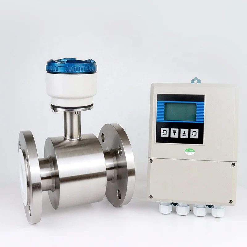 GMF100 split type China OEM  magnetic flow meter factory supplier waste water flowmeter electromagnetic flow meter