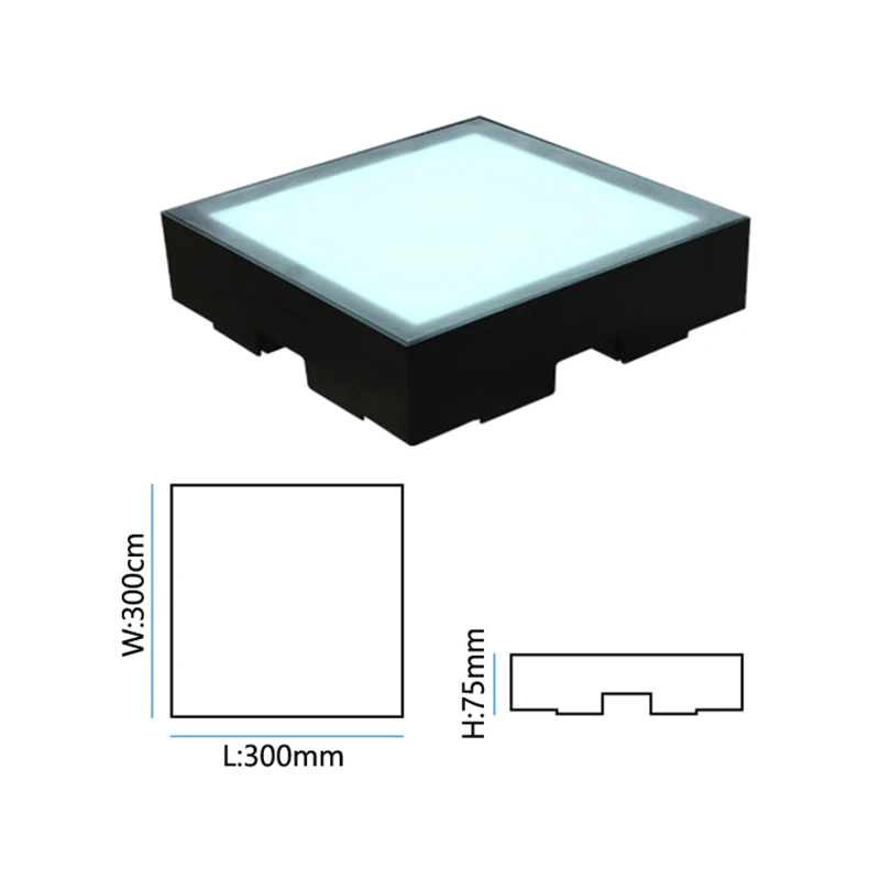 Colorful Light Up Dance Floor Illuminated Interactive Led Dance Floor With Led Light Panel