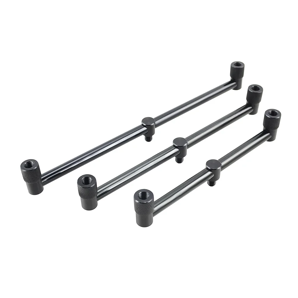 Hirisi Mini Short Black Buzz Bars 20cm 25cm 30cm Carp Coarse Fishing Equipment for 2 Rods