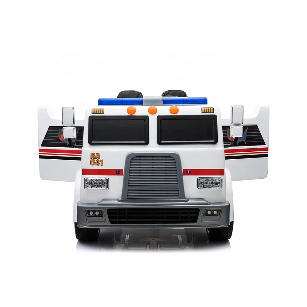 hot sale new design baby ride on car style kids electrical car 12V/24V ambulance toy car