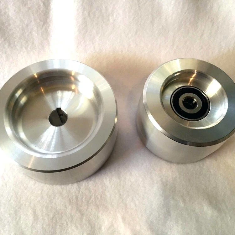 
CNC Machined stainless steel belt grinder wheel set,belt grinder drive wheel 