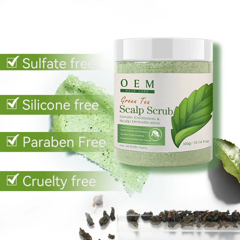 Oil Balance Deep Cleansing Scalp Shampoo Healthier Scalp Care Rosemary Scalp Scrub Mint Hair Shampoo