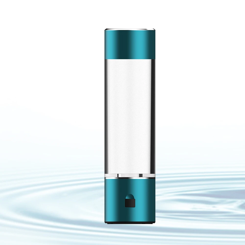 3000ppb hydrogen generator SPE  alkaline water bottle Portable H2 water cup bottle  LED display