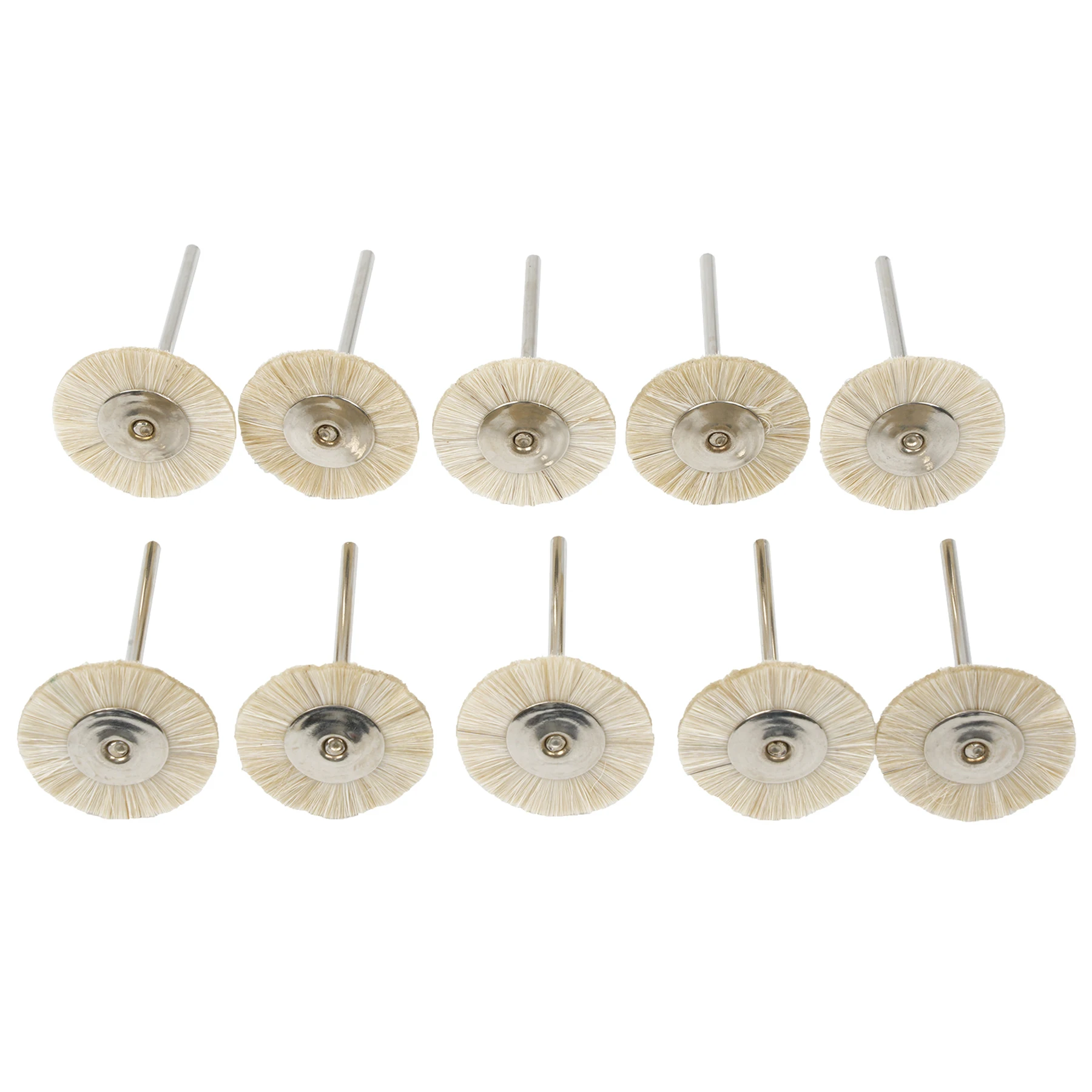 Dental consumables Tools Laboratory Polishing Brush Wheel Buffs Extra Soft Rotary Low Speed HP Shank 2.35mm Dentist Jewelry