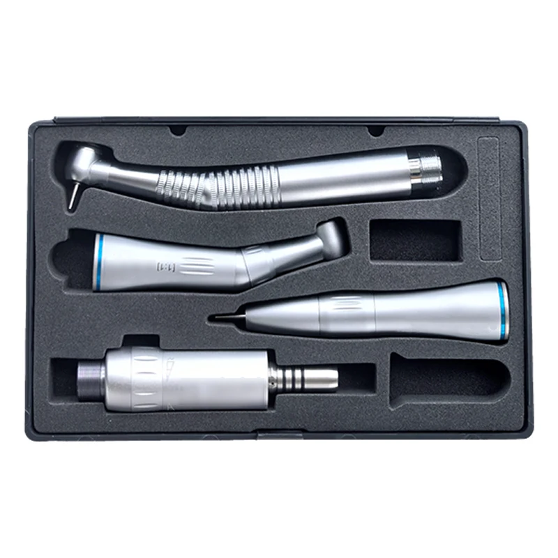 Dental LED lamp Electric High Speed Turbine and low speed Handpiece sets Dental Surgery Handpiece Set