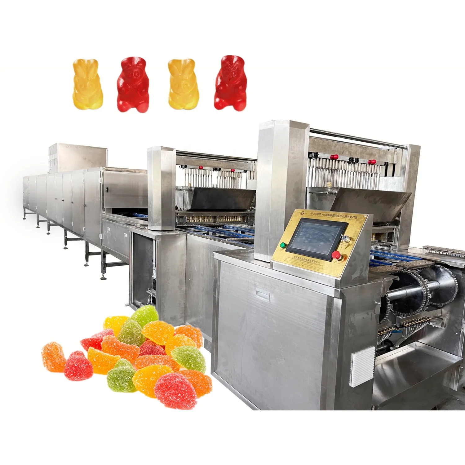 Shanghai Factory  Customized Soft Jelly Candy Machine and Production Line