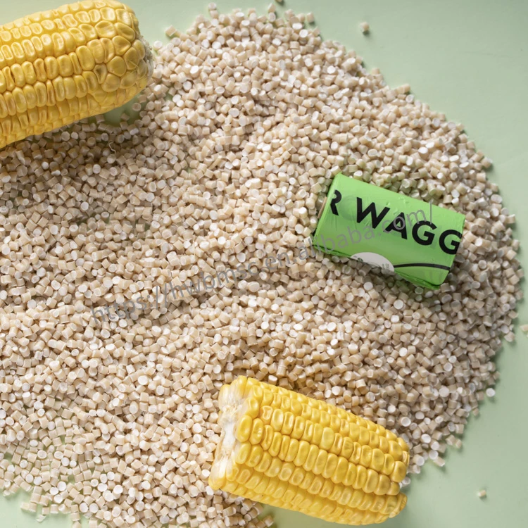 100% биоразлагаемые полилактидные кукурузные крахмалы, полимерные биоразлагаемые гранулы для пластиковых пакетов