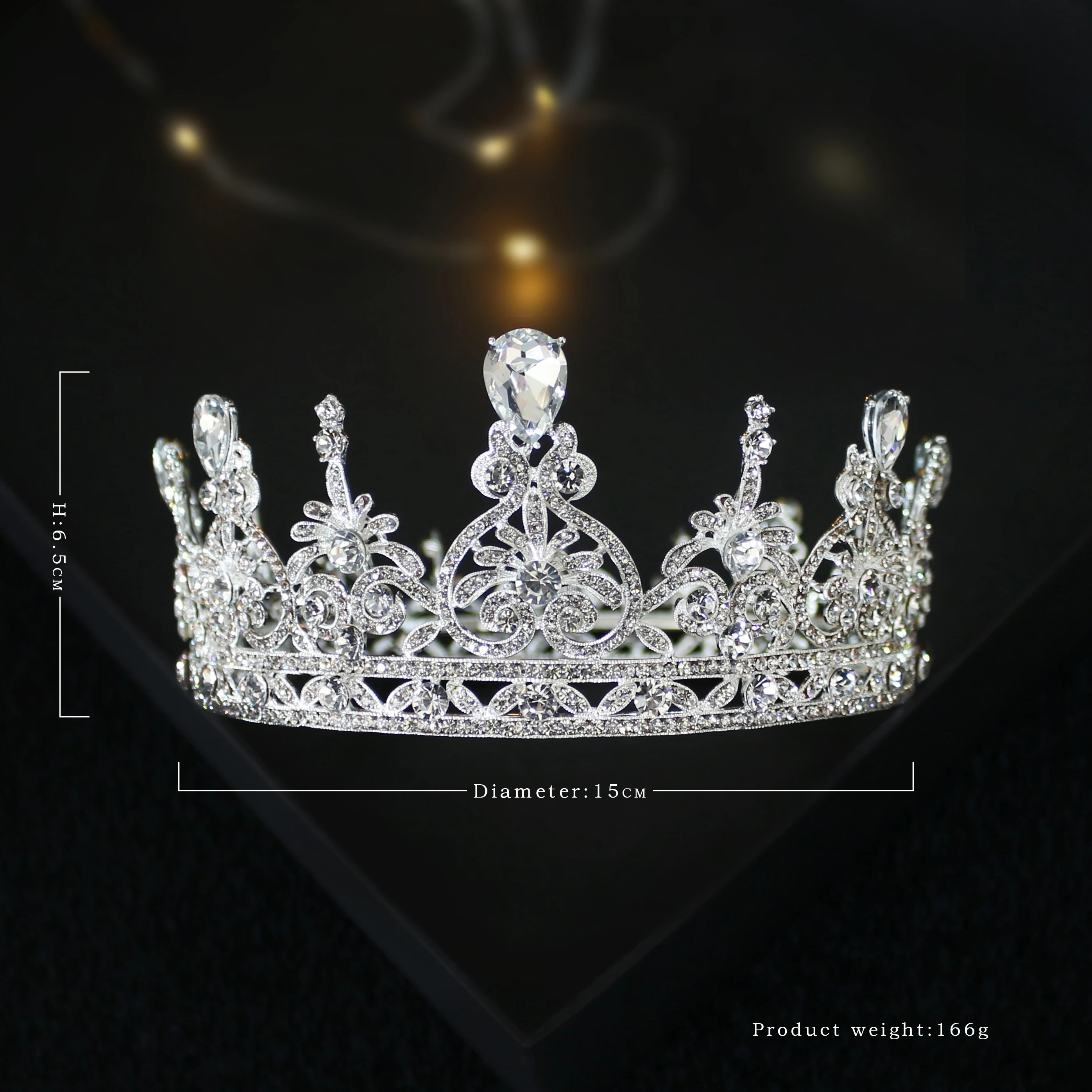 Модные свадебные тиары со стразами и кристаллами в европейском стиле, женские тиары для выпускного вечера, Свадебные короны невесты, тиары