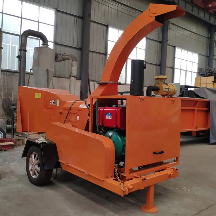 Forest Garden Tree Wood Chipper Shredder Multifunction Grass Chopper Wood Chipper Wood Chipper Shredder Machine