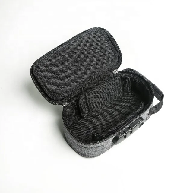 Smell Proof box Case with Combination Lock small size Odor Proof Bag for Grinders Vaporizers Rolling Accessories Eliminate Odor