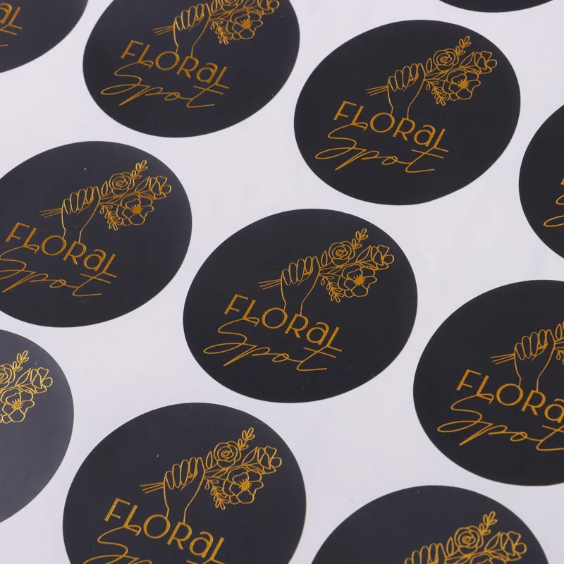 Wholesale Custom Clear Logo Design Die Cut Self-adhesive Waterproof High Quality Cartoon Sticker Packaging Labels