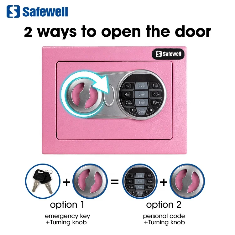  Цветные электронные цифровые мини-деньги Safewell на заказ безопасные для