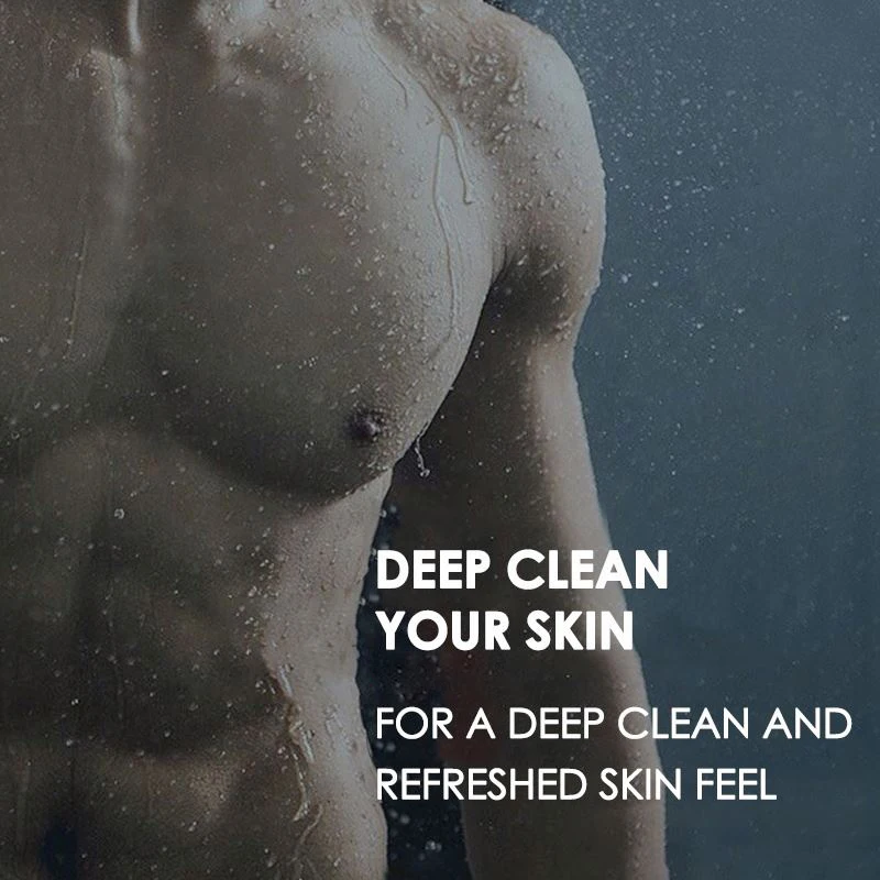 Private Label Natural Body Wash Refreshing whitening Moisturizing mens body wash shower gel