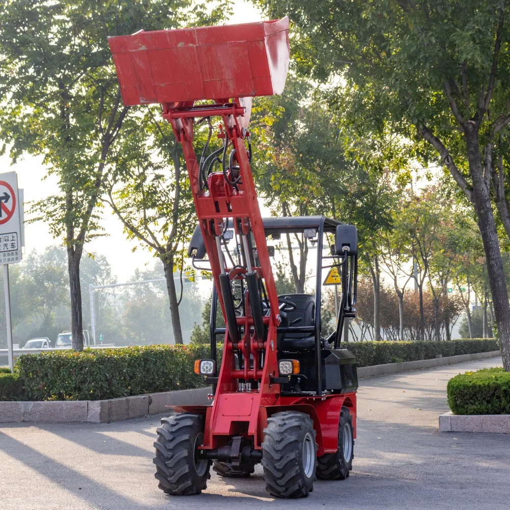 China Supplier Compact/Articulated/Multifunctional with CE/Euro 5 Engine Bucket/Fork/Attachments/Rops/Roll Bar