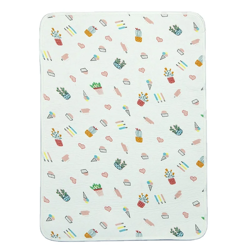 High quality wholesale portable travel waterproof soft disposable diaper changing mats for baby