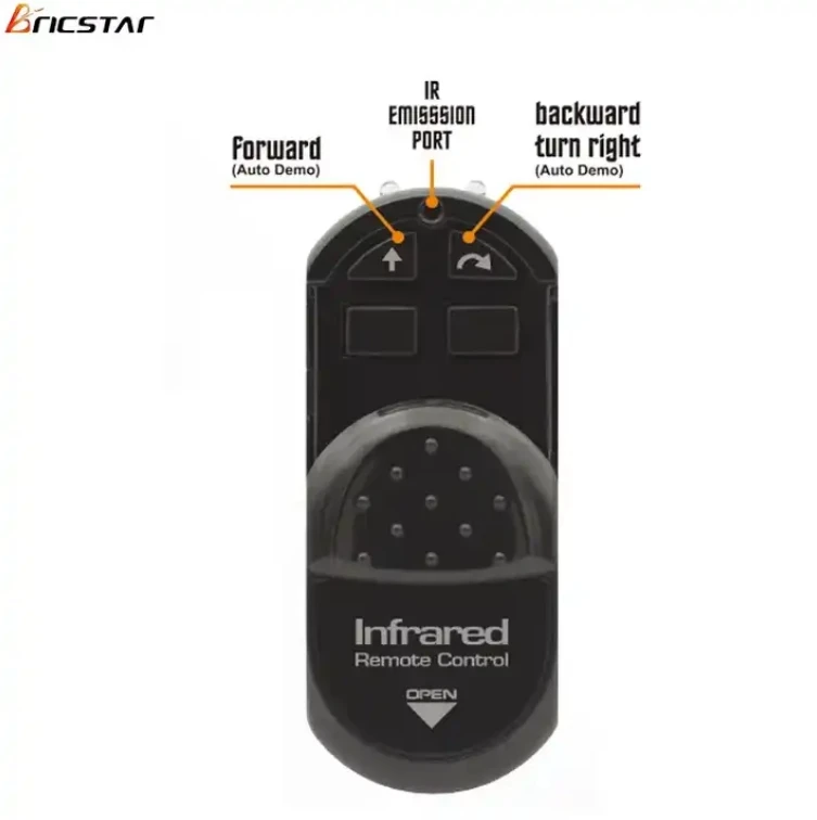 Bricstar funny animal toy Infrared remote control simulates moths flying plastic toy model insect