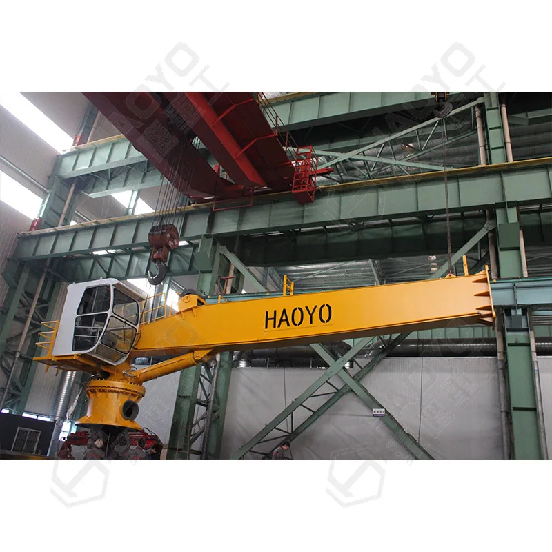 
Deck Hydraulic Stiff Boom Marine Crane For Sale 