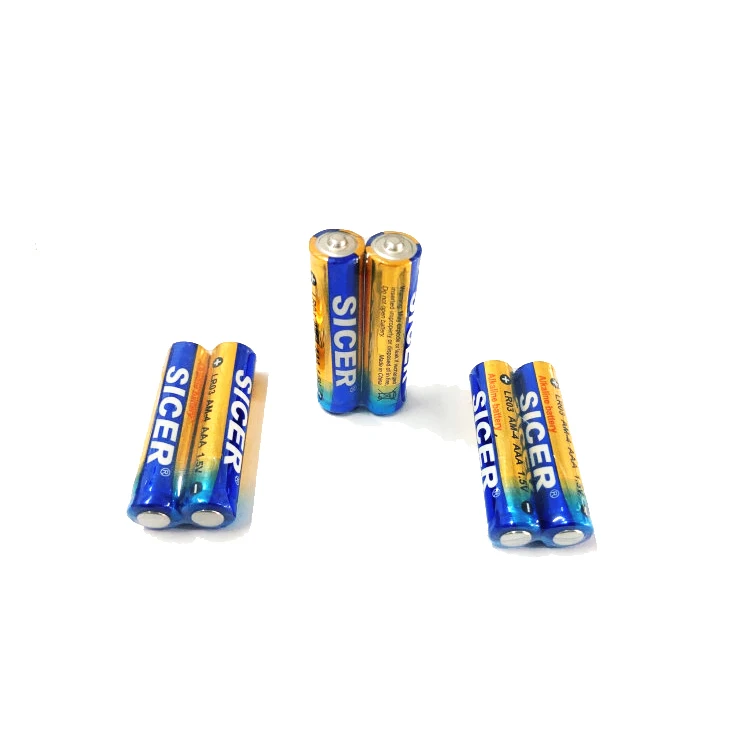 3 years shelf life zinc carbon battery aaa r03 um-4 dry battery