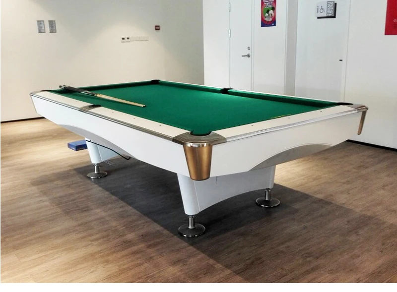 China Manufacturer Direct Sale Standard Size Chinese  Black Pool Table Billiard Snooker