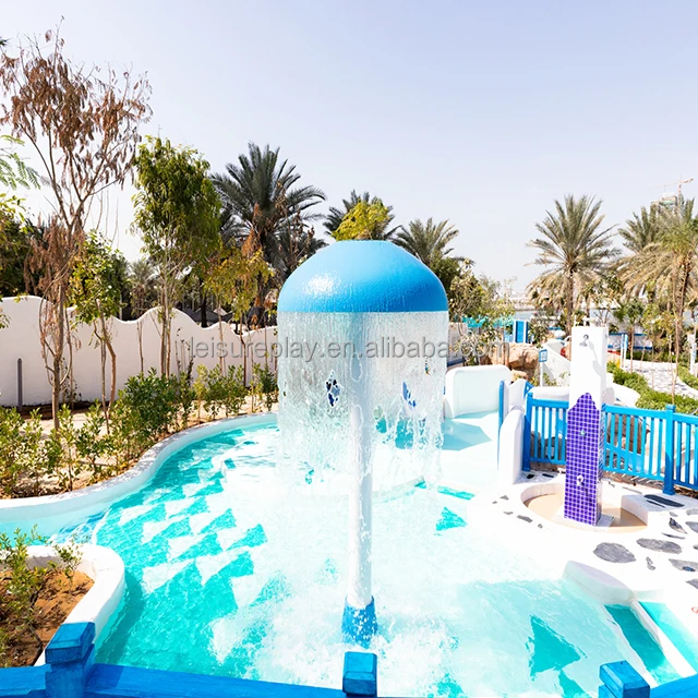 Out door splash  water play Equipment water playground funny for kids and adults factory sales