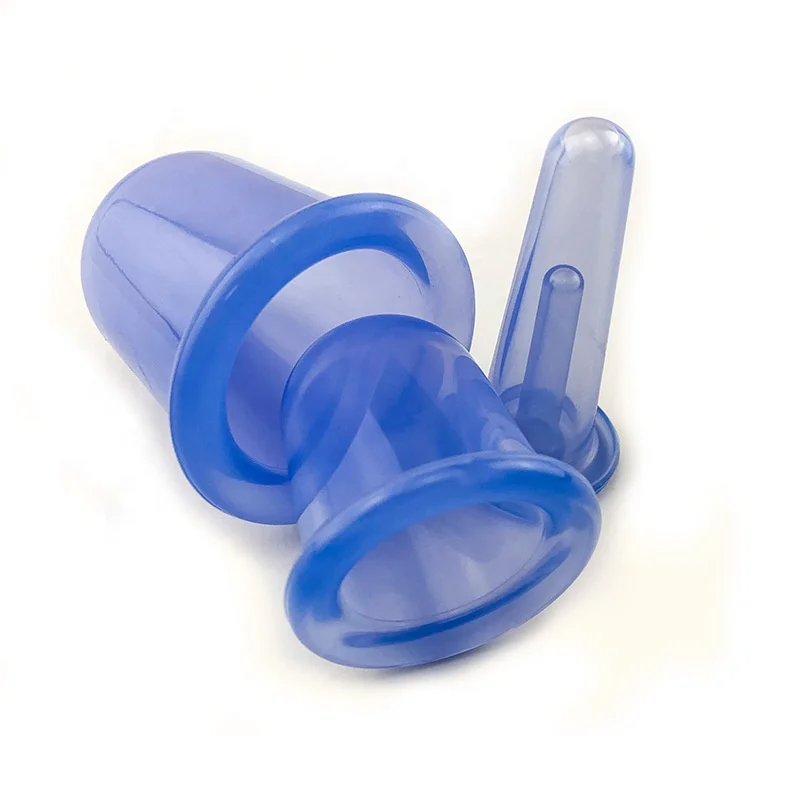 Chinese Anti Cellulite Massager Cupping Therapy Massage Sets Silicone Vacuum Suction Cupping Cups
