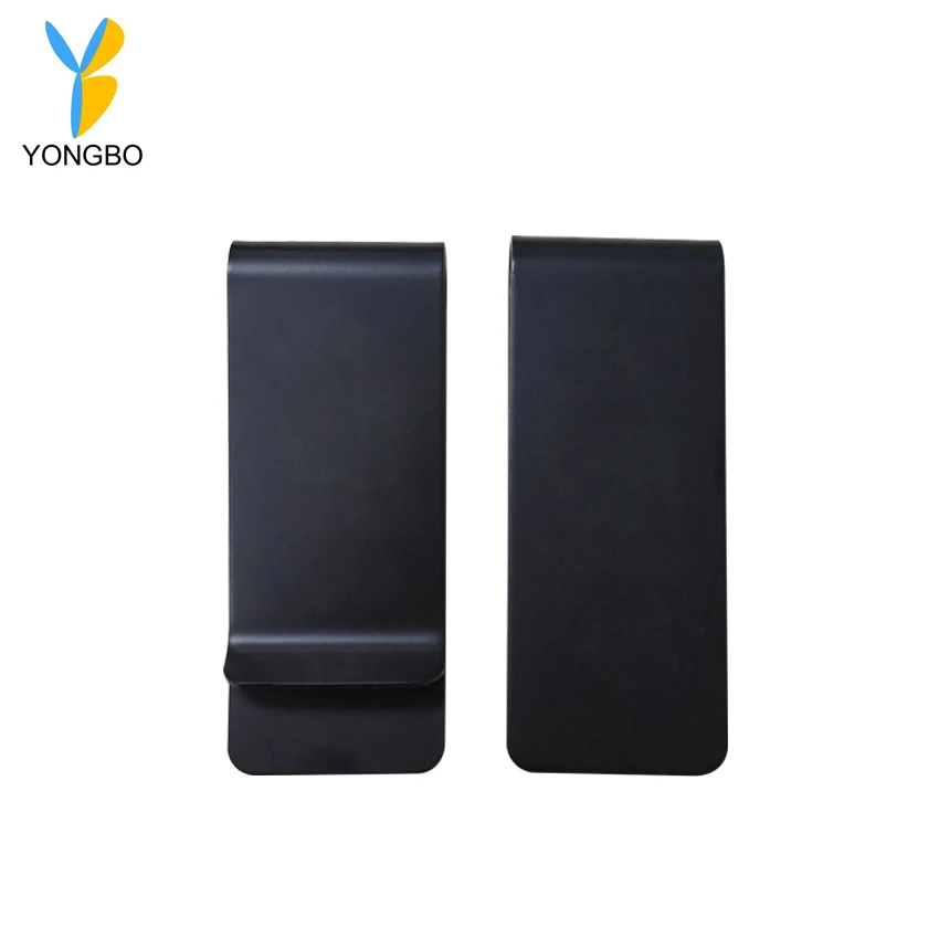 Latest Design Great Quality Stainless Steel Money Clip Customized Logo With Etching