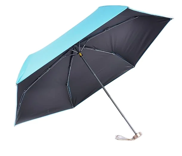 Nano Water Repellent Umbrella 3 Fold Manual Open Windproof Umbrella Carbon Compact Umbrella