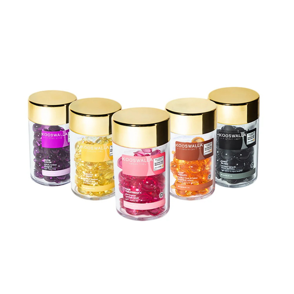 Factory Price Super Smooth Organic Hair Care Oil Vitamin e Capsule For Hair