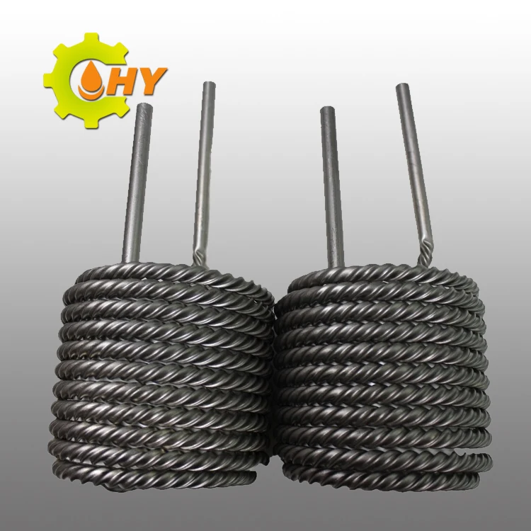 titanium spiral tube  for heat exchanger titanium corrugated tube