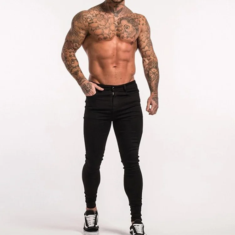 Custom Regular Cargo Pants for, Men Black Double Knee Work Carpenter Pants Jeans Painter mens trousers/