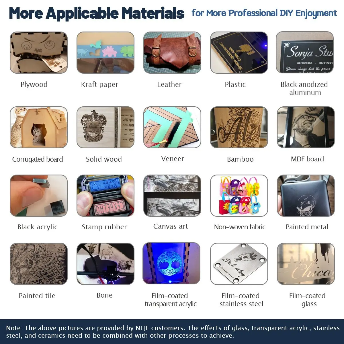 NEJE Master 2S Max 20W/30W/40W CNC Laser Engraving Machine Laser Engraver for Metal Wood Router