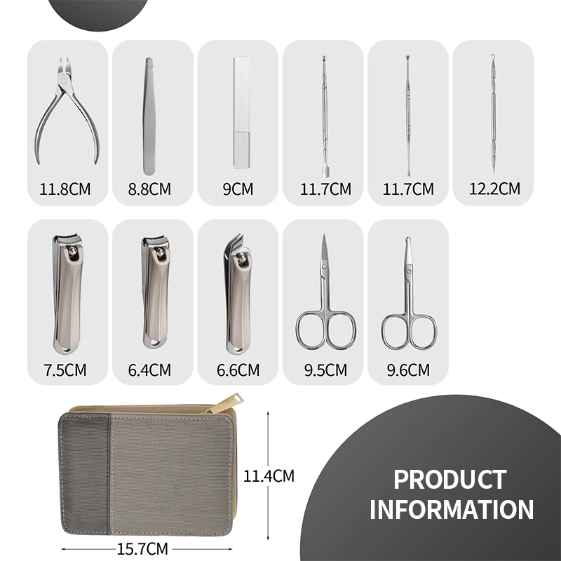professional pedicure set cuticle clipper high quality nails tools nail cutter set