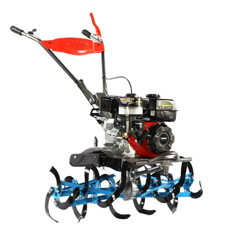 China Farming Trailer Micro Tillage Machine Motor Hoe Tiller Motorized Engine Cultivator Agricultural