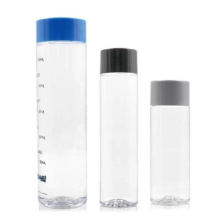 Wholesale Customize Unique Juice PET Bottle 1 Litre Voss 1000ml Plastic Beverage Bottle Plastic Juice Bottles