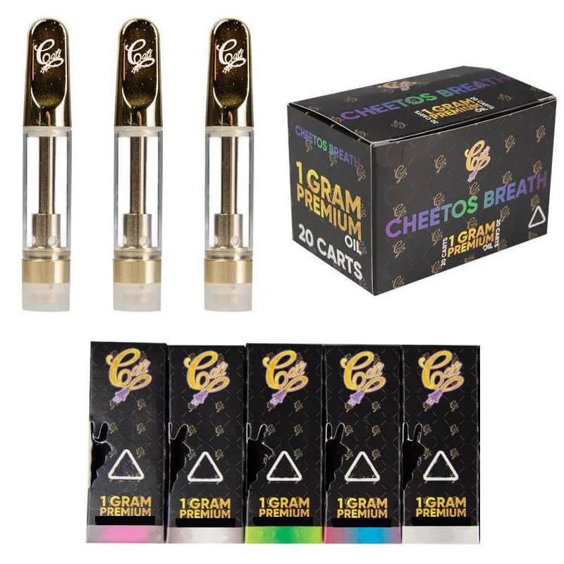 Новейший керамический картридж Cali Plug Vape 0,8 мл для вапорайзера CBD