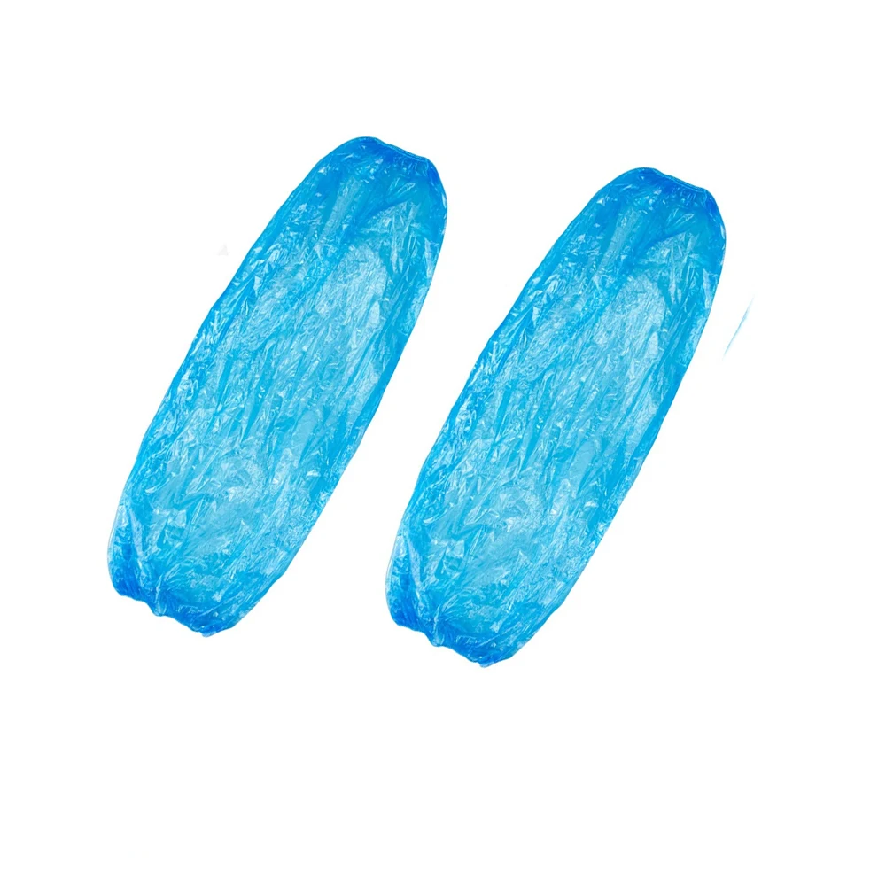 Полиэтиленовый одноразовый нарукавник прозрачный для пищевой промышленности