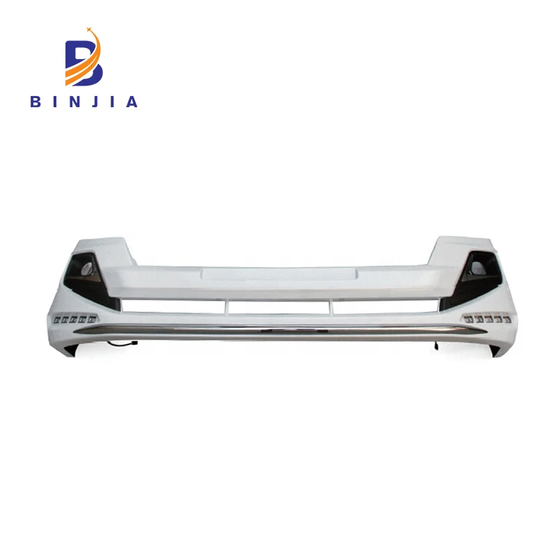 Small Body Kit Pp Material Front Bumper Lip Year 2014 For Toyota Prado Fj150