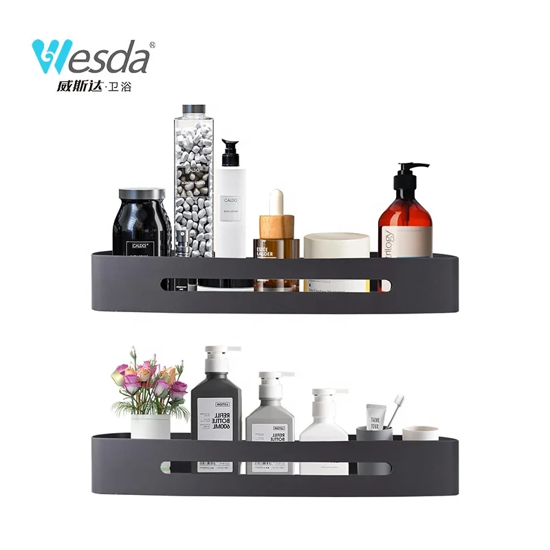 WESDA Shower Shampoo Holder Corner Basket 304 Stainless Steel Storage Organized Shower Caddy Bathroom Corner Shelf