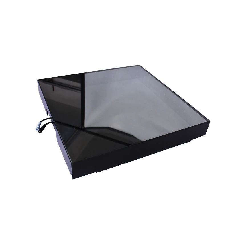 DMX RGB LED 3D Dance light Matrix led stage floor board light SMD5050 rgb panel light wholesale